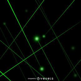 Feixes de laser verdes