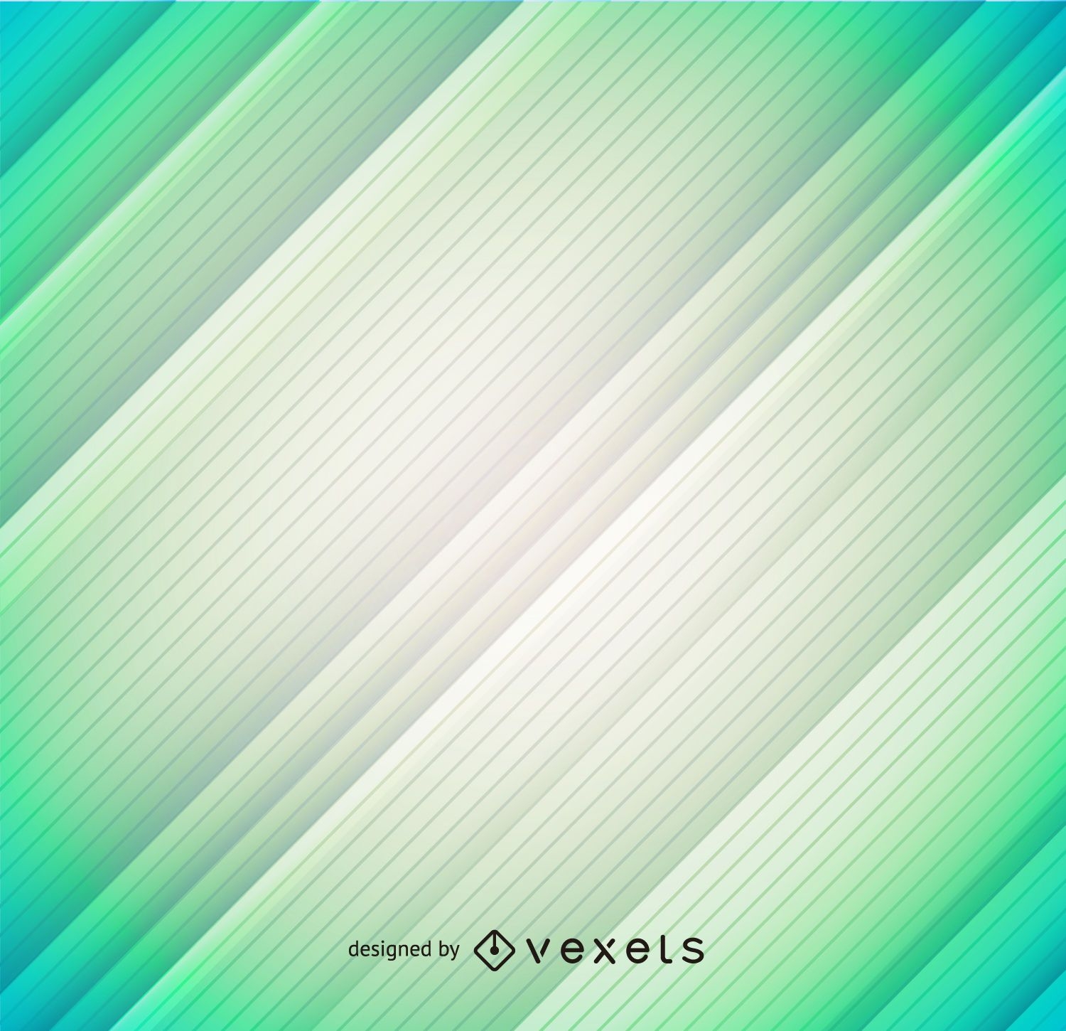 Pastel green linear background