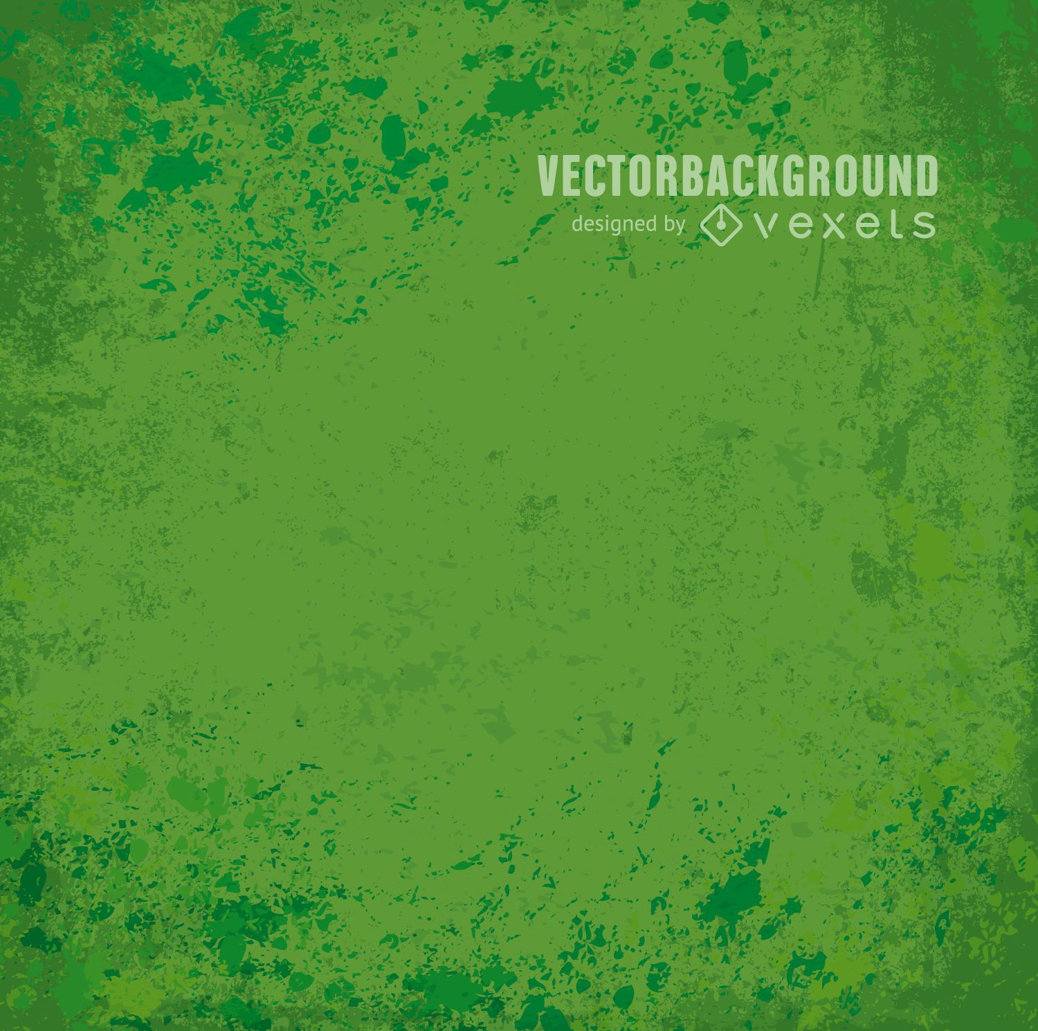 Fondo verde grunge