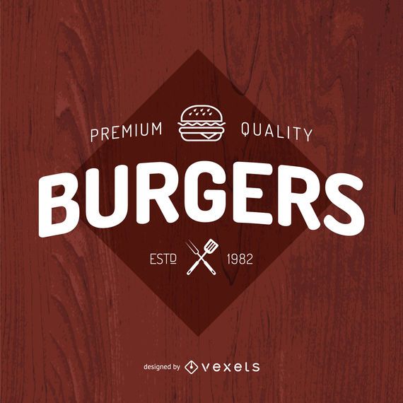 Burgers logo design Burgers logo design