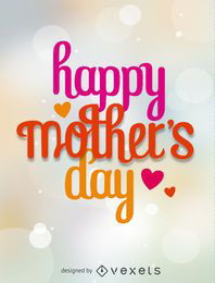 Vetor feliz dia das mães