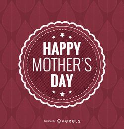Happy Mother's Day badge