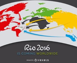 Rio 2016 advertising poster