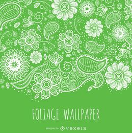 Fundo verde folhagem Fundo verde folhagem