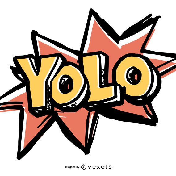 Funny YOLO Sign Vector Download