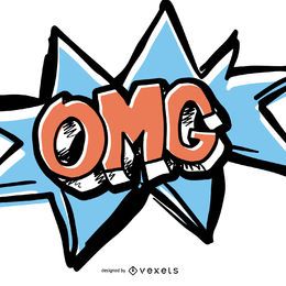 OMG comic sound effect