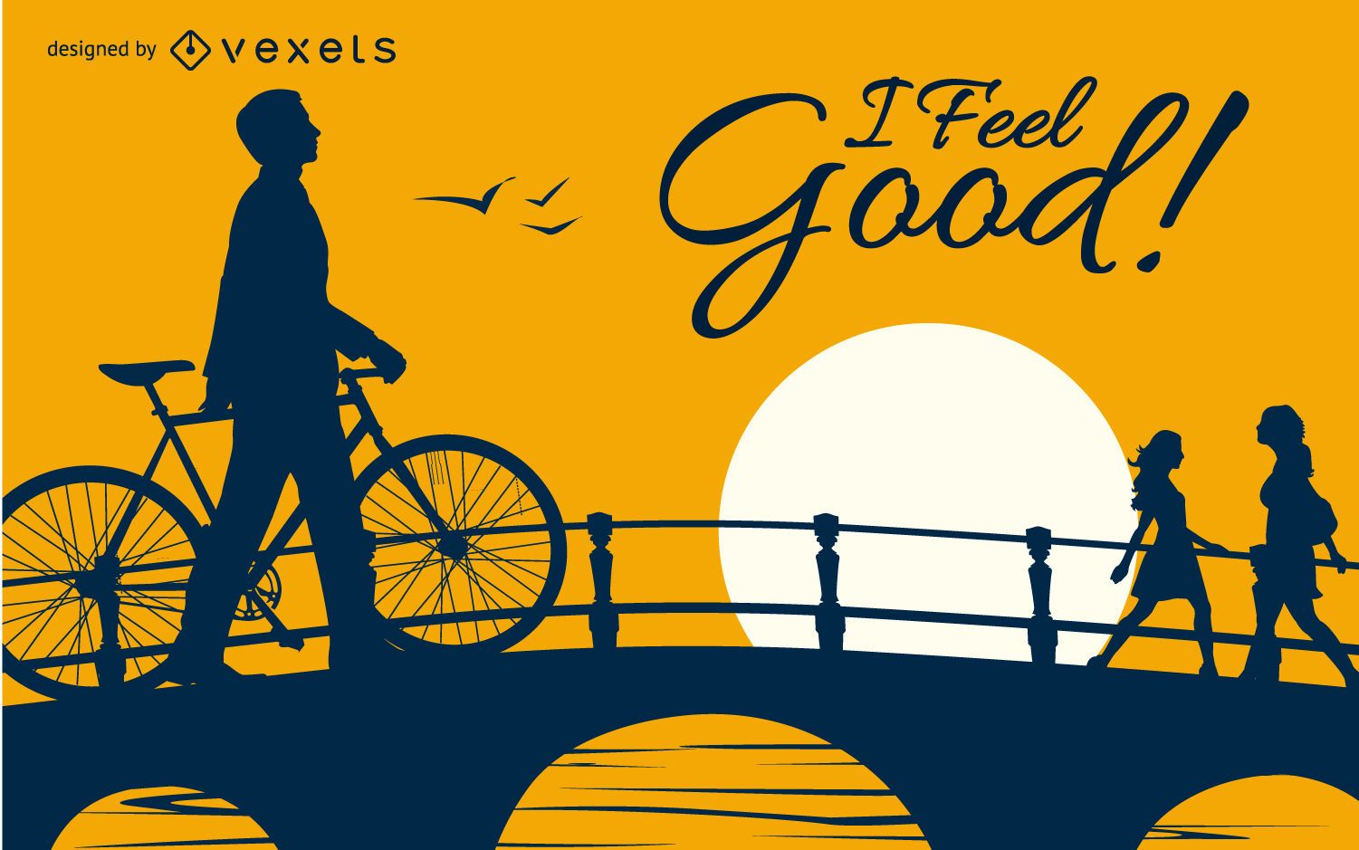 I feel good bicycle design