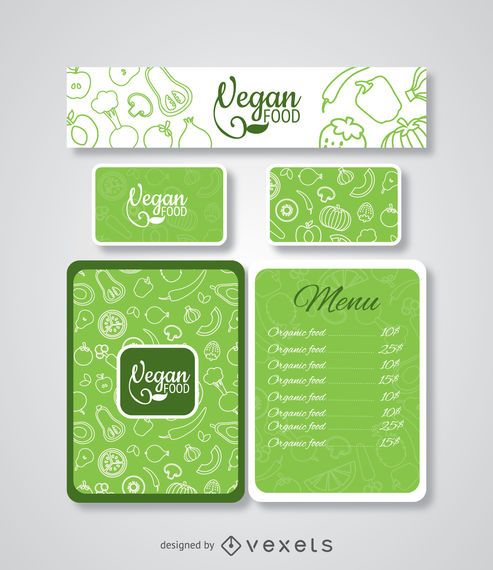 Negocios de vegetariano restaurante plan