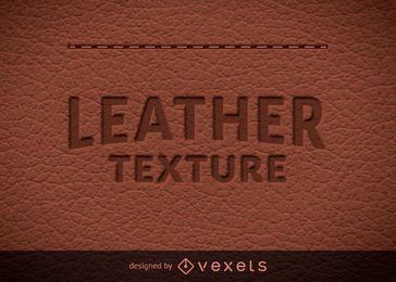 Textura de cuero natural