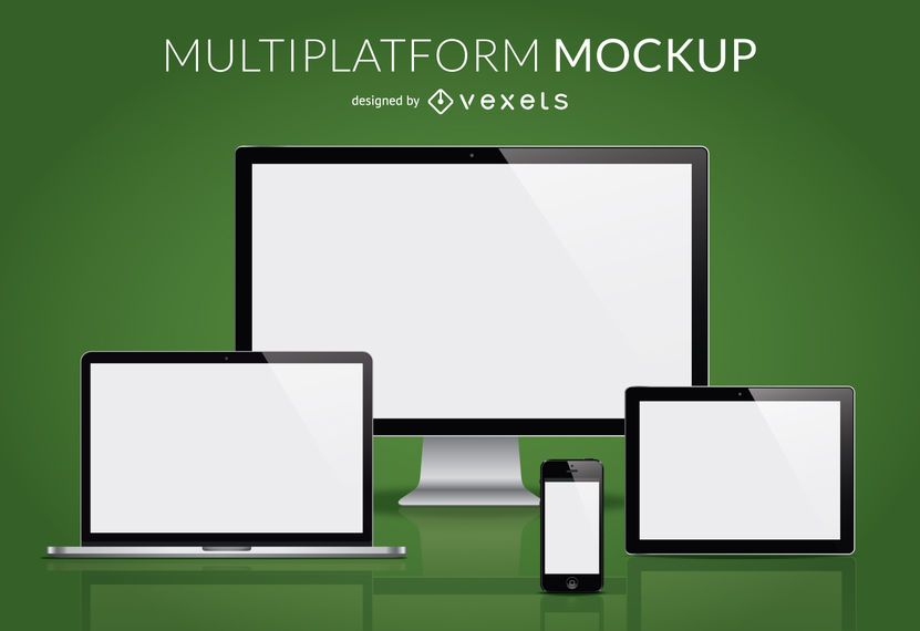 Multiplatform mockup Multiplatform mockup