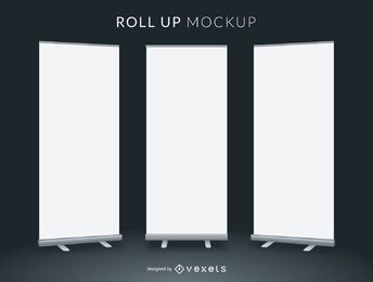 Roll up mockup