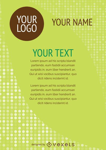 Flyer design template Flyer design template