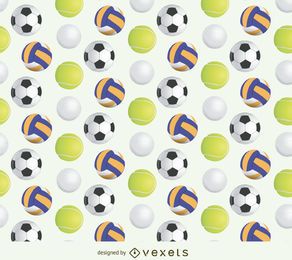 Sport Ball Pattern Vector Download