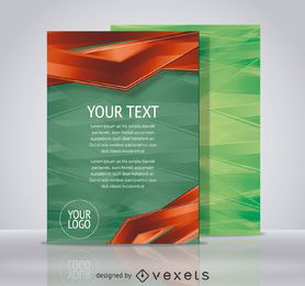 Plantilla de volante de tecnología