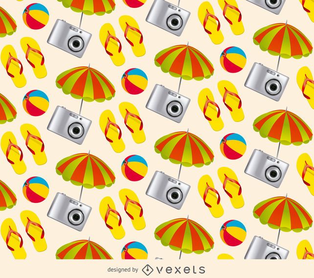 Beach tourism pattern Beach tourism pattern