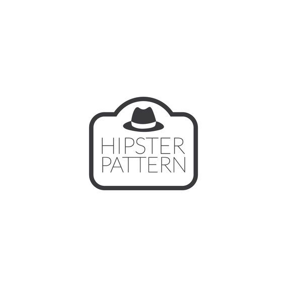 Padrão de barba hipster Padrão de barba hipster