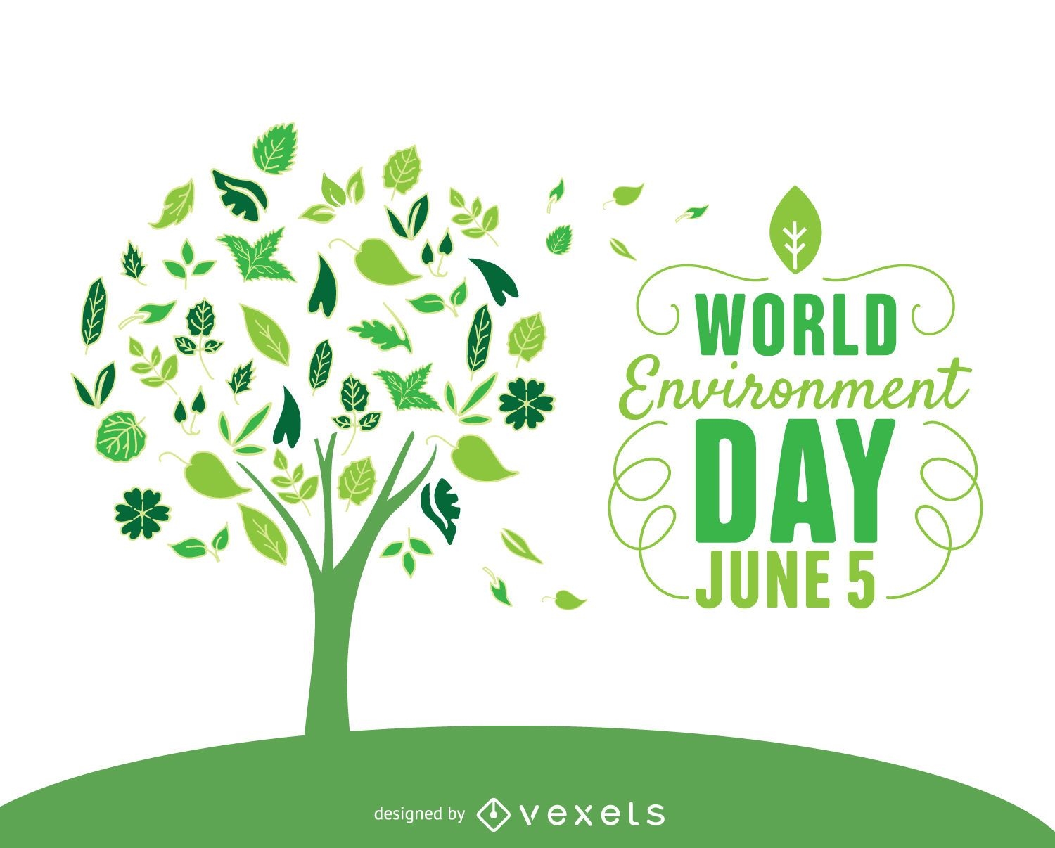 World environment day tree