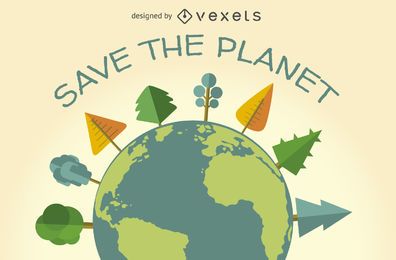 Salve o sinal de ecologia do planeta Salve o sinal de ecologia do planeta