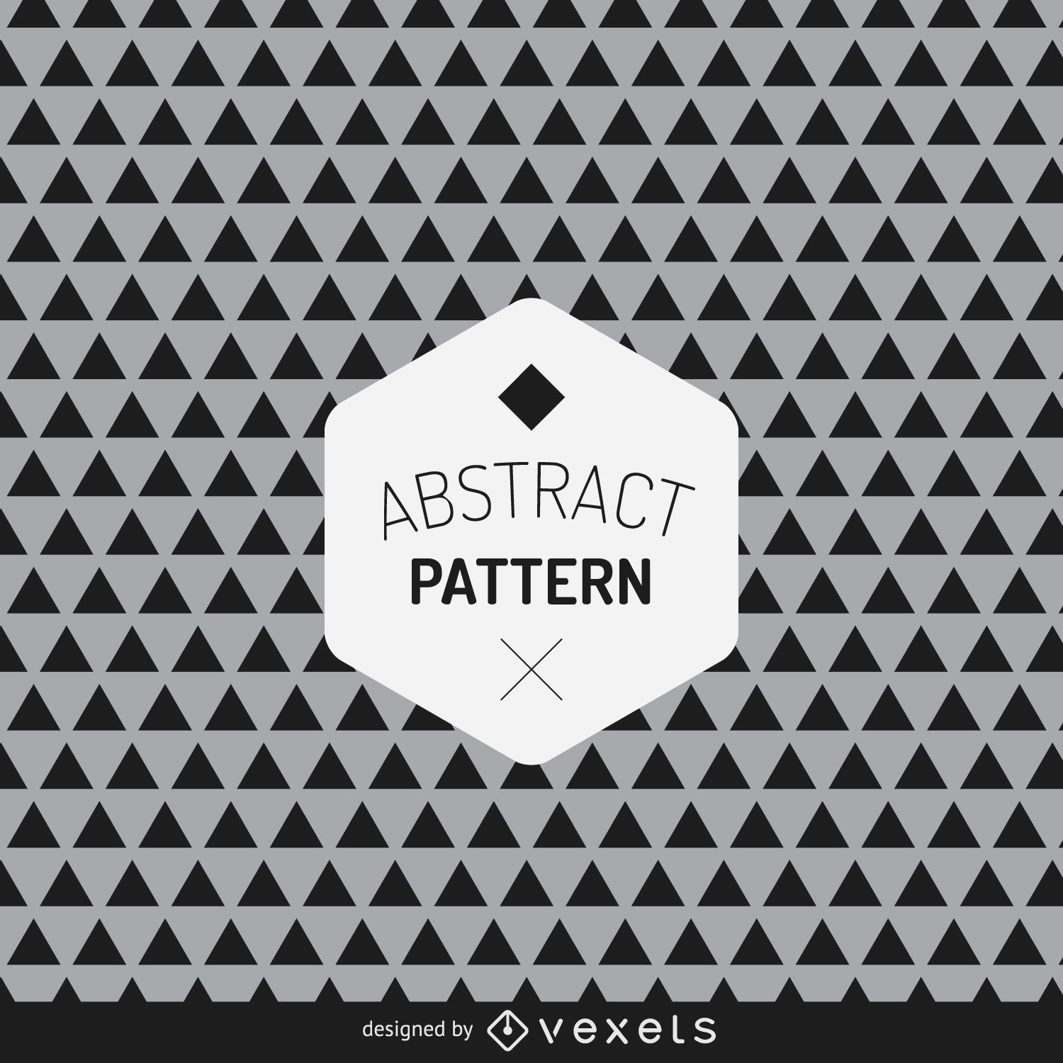 Hipster triangle pattern