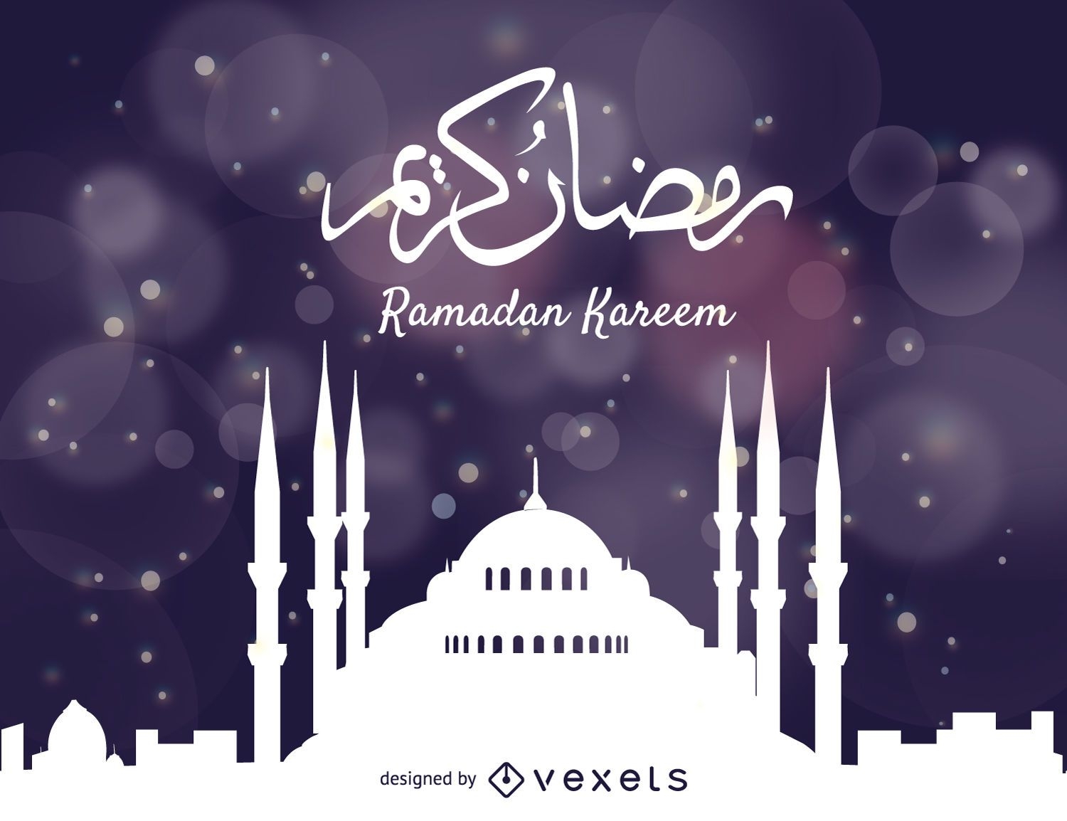 Diseño de Ramadán Kareem
