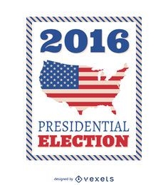 Quadro de eleições presidenciais dos EUA de 2016