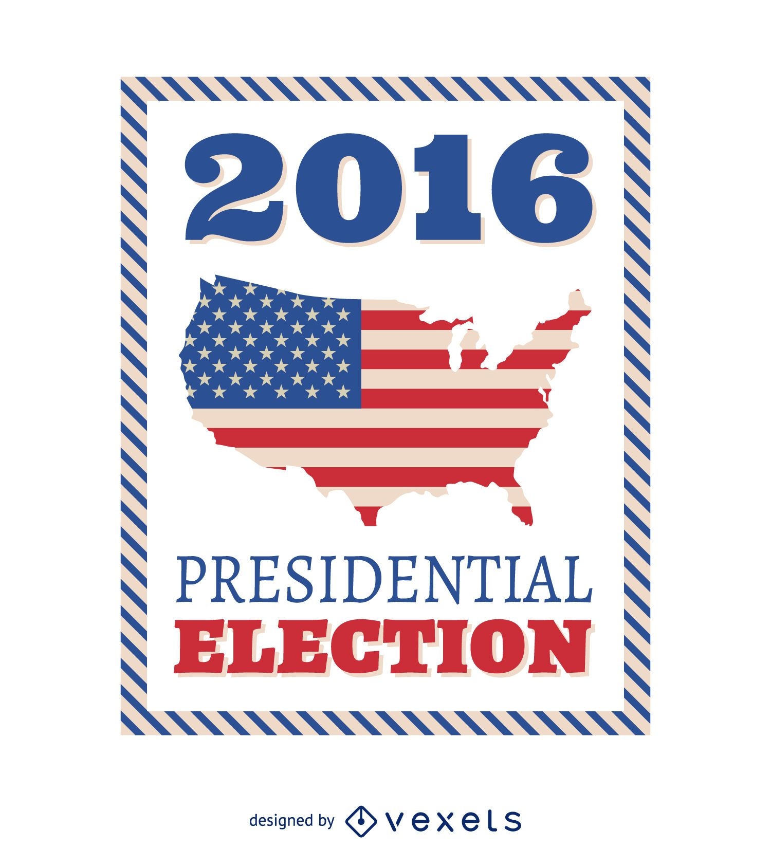 Rahmen f?r die US-Pr?sidentschaftswahlen 2016