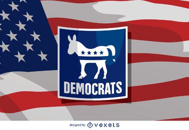 US election Democrat donkey US election Democrat donkey