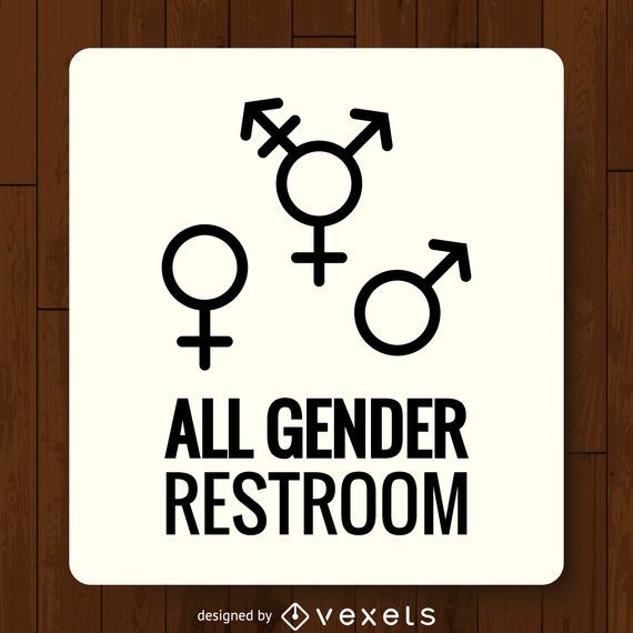 Etiqueta de baño LGBT géneros Etiqueta de baño LGBT géneros