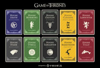 Game Of Thrones Häuser Vektor Download