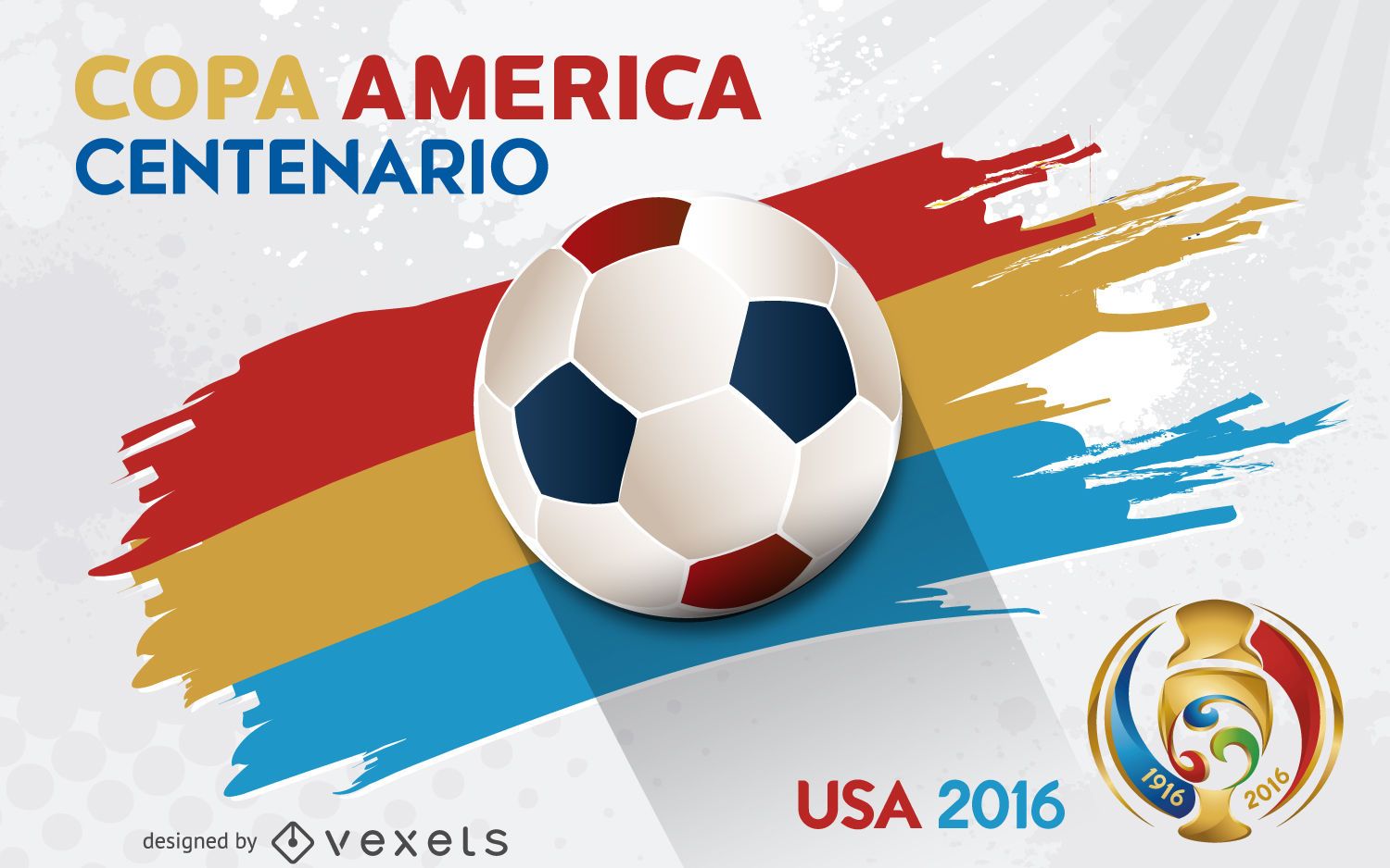 Bandera Copa América Centenario - Descargar Vector