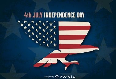 USA Independence Day flag eagle