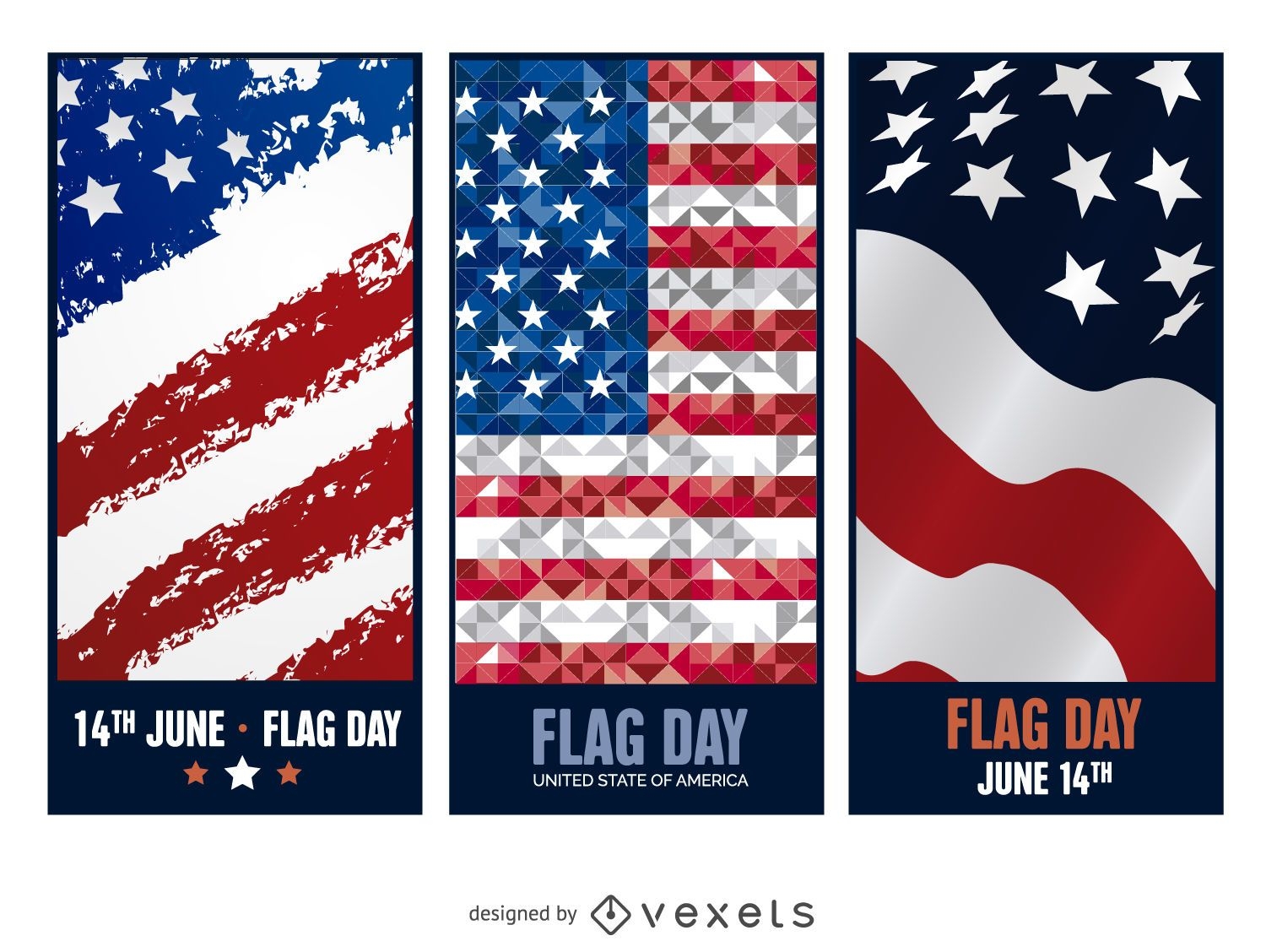 3 banners do Dia da Bandeira
