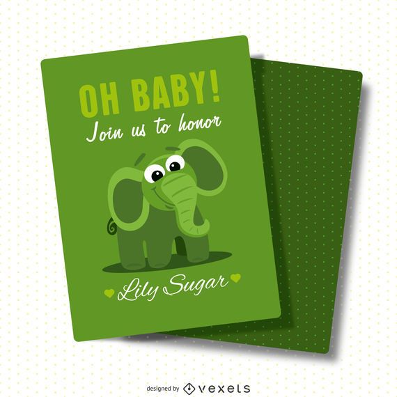 Baby shower card Baby shower card