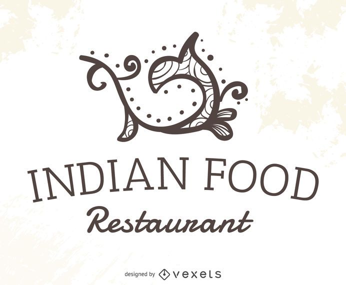 Indian food restaurant logo Indian food restaurant logo