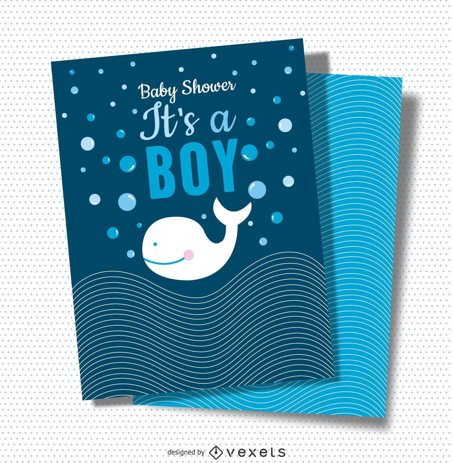 it-s-a-boy-baby-shower-card-vector-download