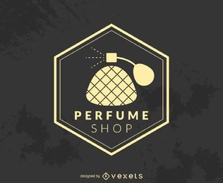 Hipster  perfume shop logo