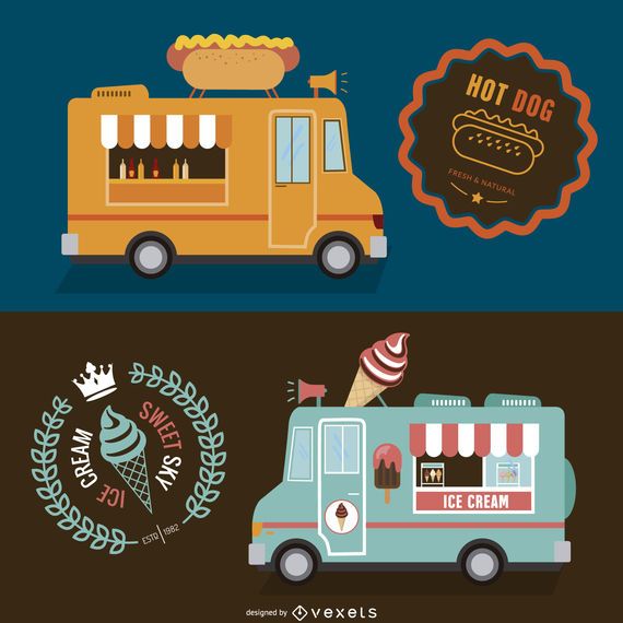 Foodtruck double design Foodtruck double design