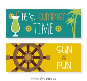 Conjunto de vectores de verano