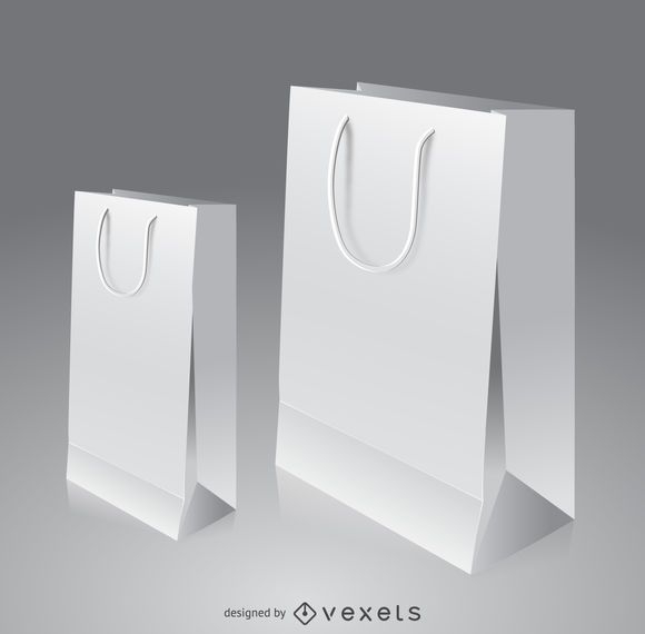 Download Paper Bag Mockup - Vector Download