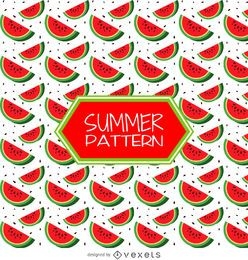 Summer strawberry pattern