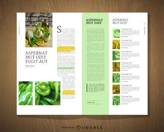 Editorial template design Editorial template design