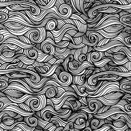 Curly swirls ornamental background Curly swirls ornamental background