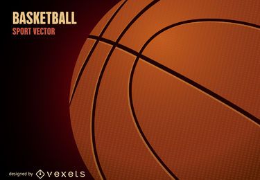 3D basketball ball illustration 3D basketball ball illustration