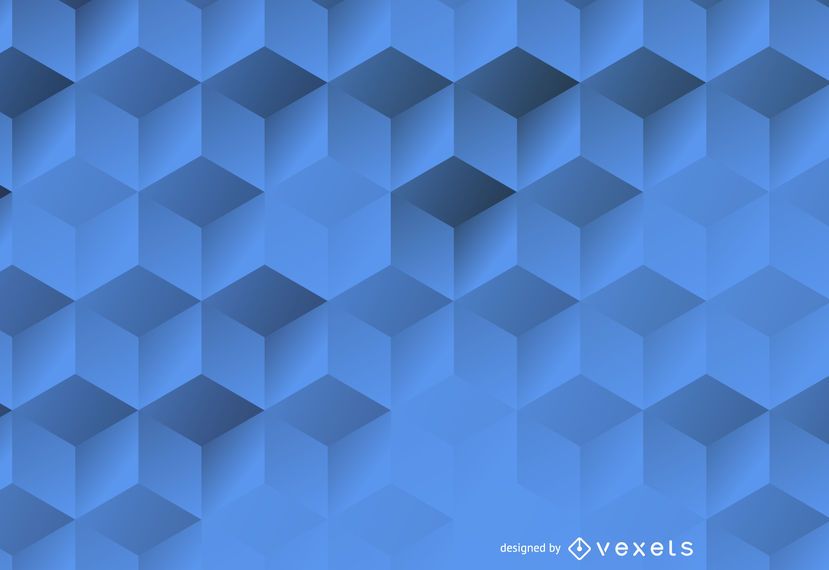 3D hexagonal background 3D hexagonal background