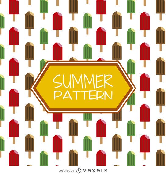 Popsicles summer pattern Popsicles summer pattern