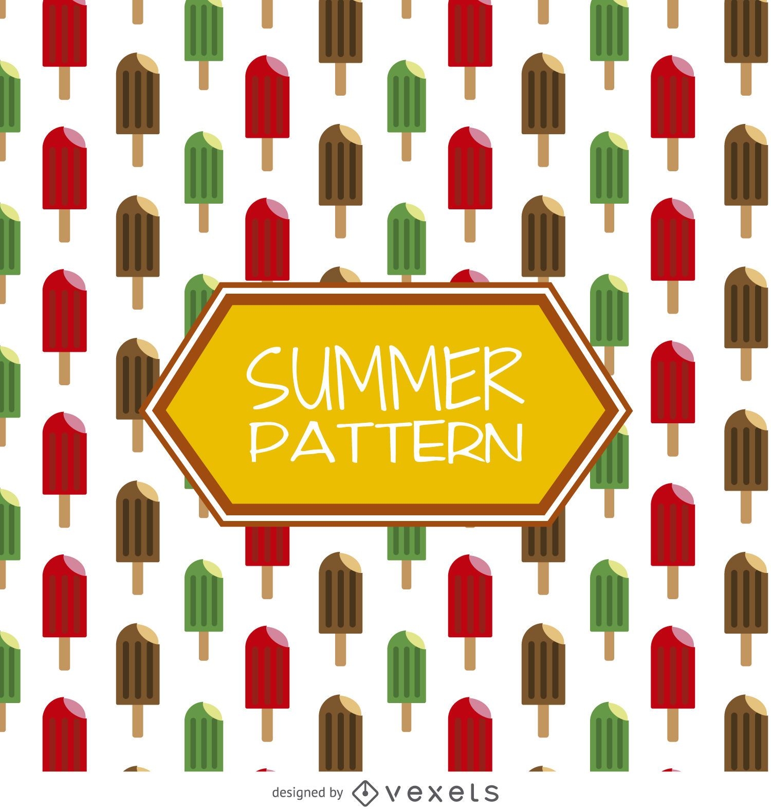 Popsicles summer pattern