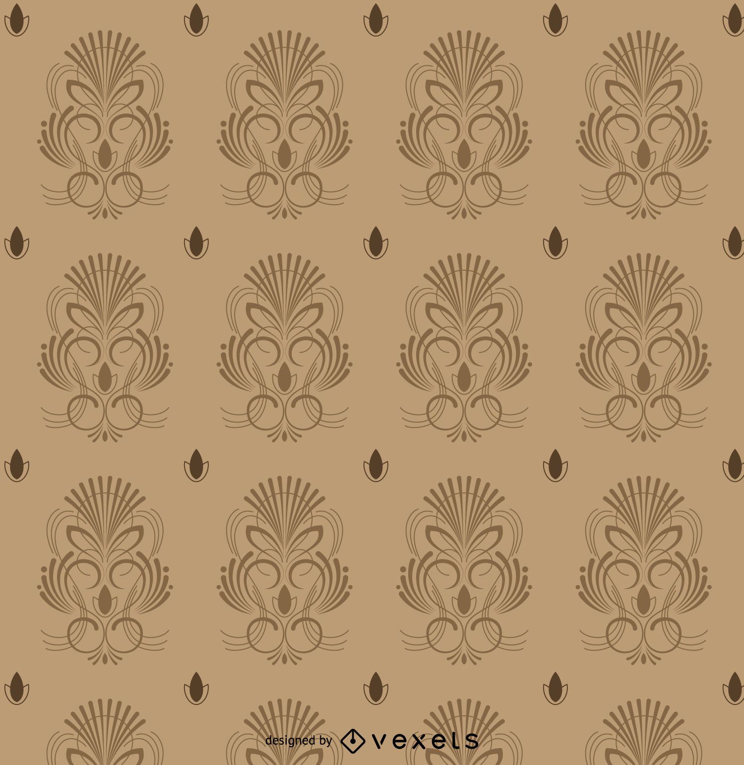 Vintage pinstripe pattern