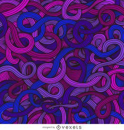 Purple curly swirls background
