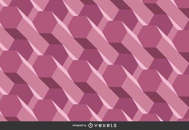 Purple three-dimensional background