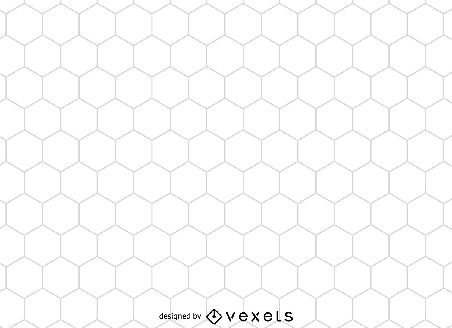 Patrón de panal hexagonal